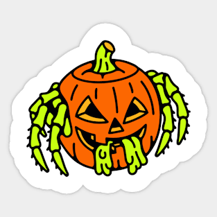 Pumpkin halloween Sticker